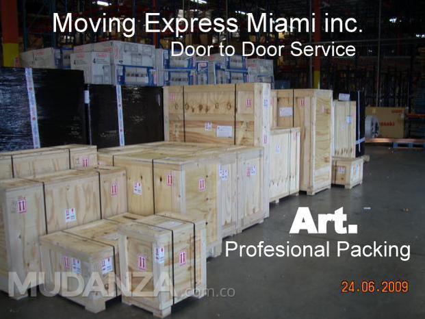 Moving Express Miami Inc. - Obras de Arte
