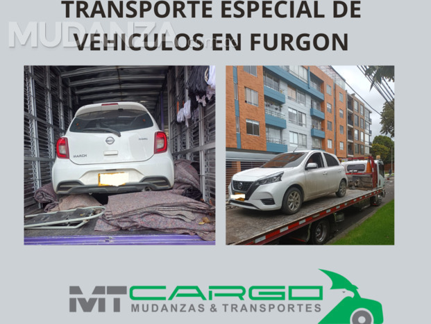 TRANSPORTE ESPECIAL DE VEHICULOS EN FURGON 